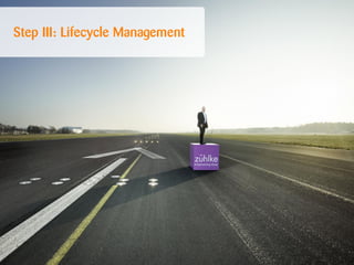 Step III: Lifecycle Management
 
