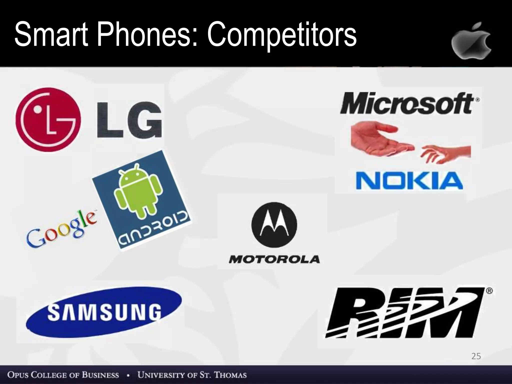 25
Smart Phones: Competitors
 