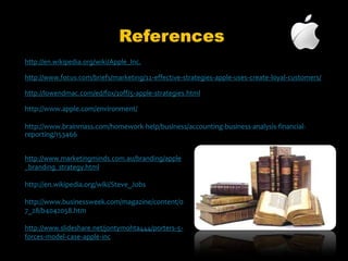 Environmental Scanning  PEST AnalysisAssuming Apple Inc. is scanning Egyptian Environment for opening a software development office at Egypt in Smart Village. The Main purpose of this office is to deliver the required Arabic support for its software & hardware products; not only in Egypt but to the Middle East area and Gulf sector.