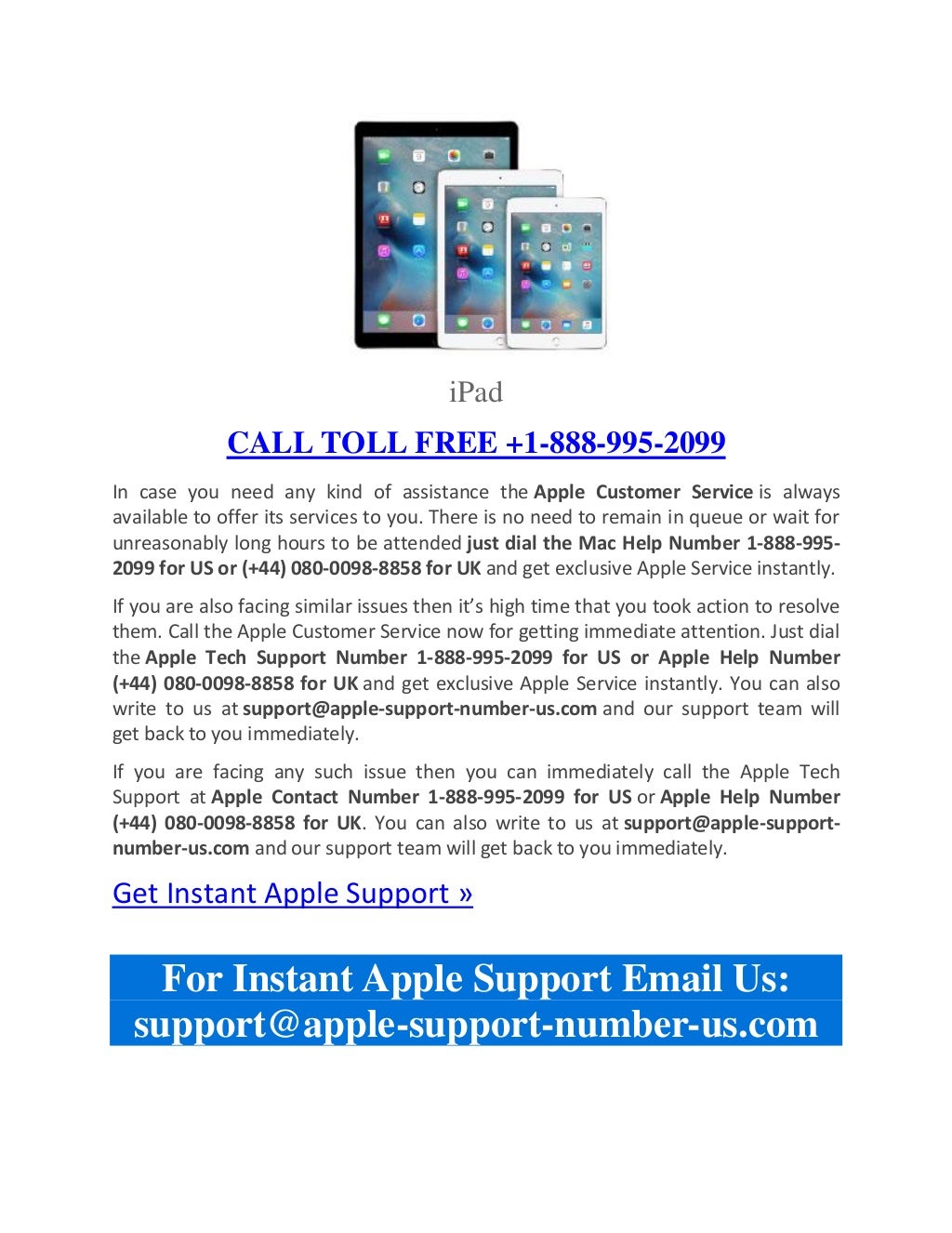 Apple Support Number