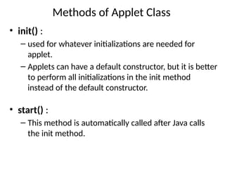 MSBTE Computer Engineering Java applet.pptx