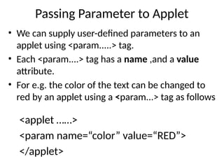 MSBTE Computer Engineering Java applet.pptx