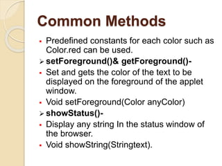 Applet (1) | PPT