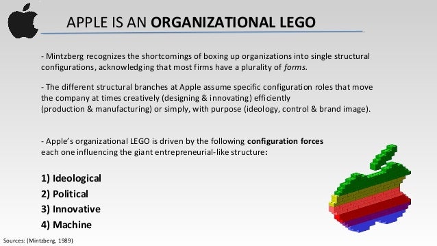 apple organizational structure