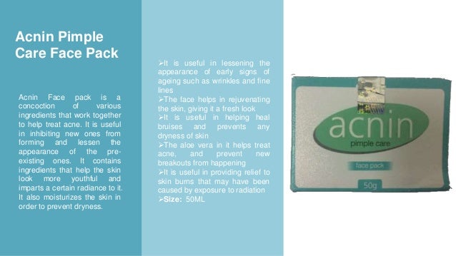 acnin face pack