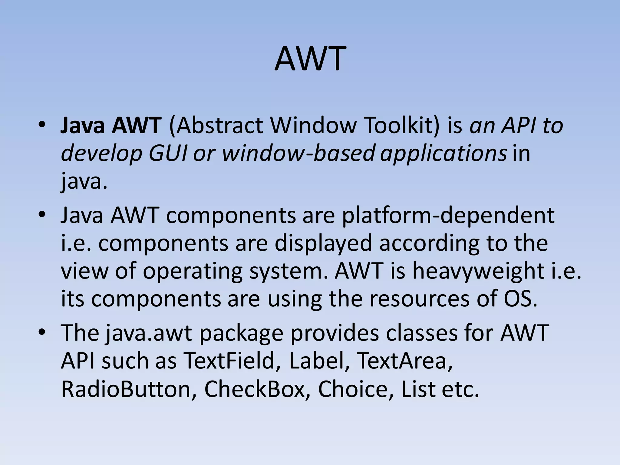 Applet in java | PPT