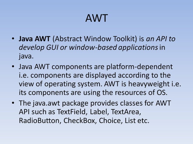 Applet in java | PPT