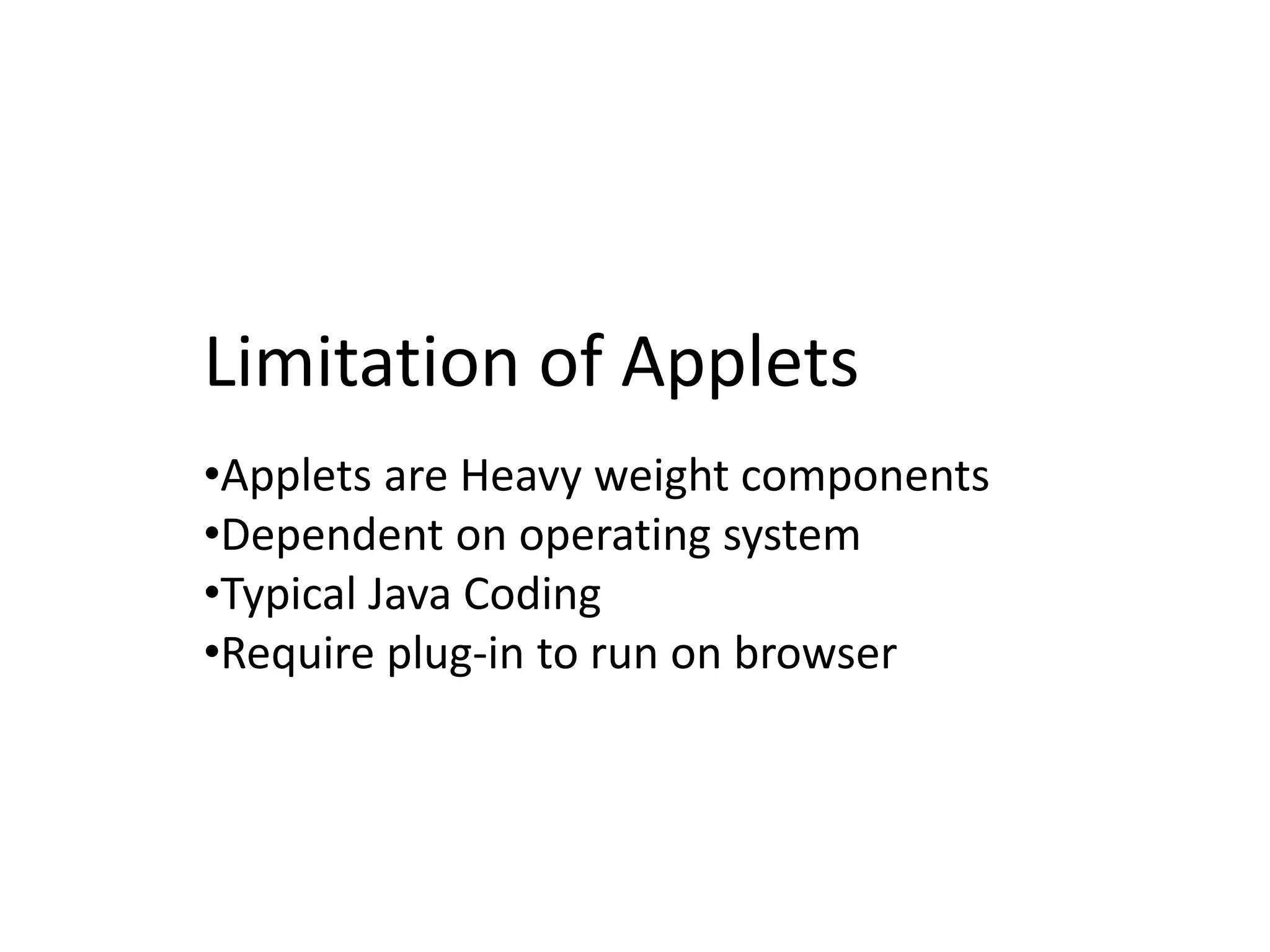 Applet in java | PPT