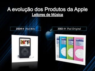 2004 iPod Mini   2001 iPod Original
 