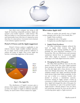 Case Analysis: Apple Strategy for next decade | PDF