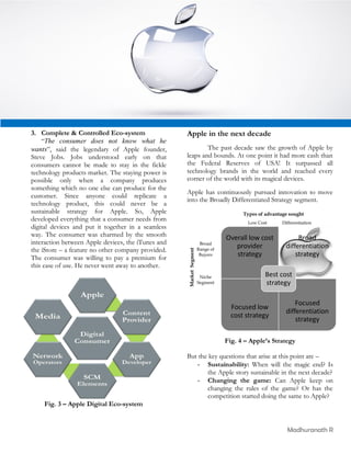 Case Analysis: Apple Strategy for next decade | PDF