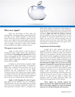 Case Analysis: Apple Strategy for next decade | PDF