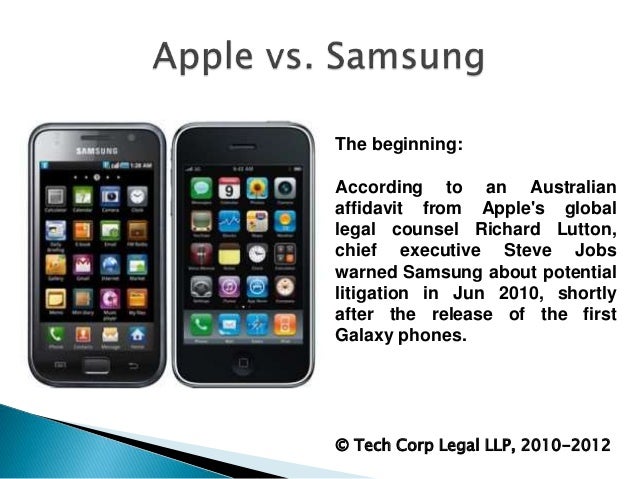 Apple Vs Samsung: Patent War