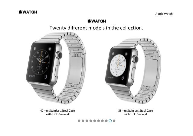 38mm space black link bracelet