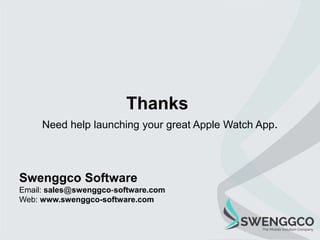 Apple Watch and WatchKit - A Technical Overview
