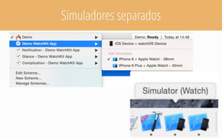 Simuladores separados
 