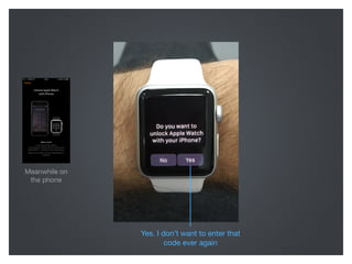 Pair the OTBburn to Apple Watch (info from a studio newsletter