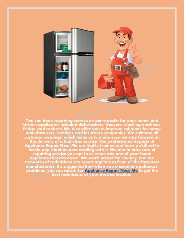 Appliance Repair Near Me Pdf