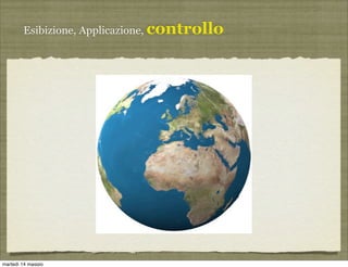 Esibizione, Applicazione, controllo
martedì 14 maggio
 