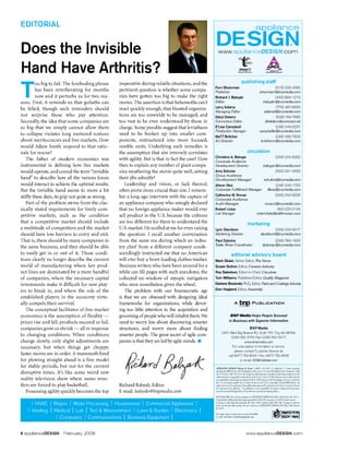 Appliance design 2009 02