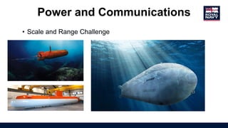 Power and Communications
• Scale and Range Challenge
 