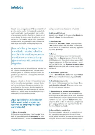 18#ApplícateAlTrabajo https://orientacion-laboral.infojobs.net/applicate-al-trabajo @InfoJobs
5 | José Luis Orihuela
Hac...