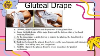 Gluteal Drape
 