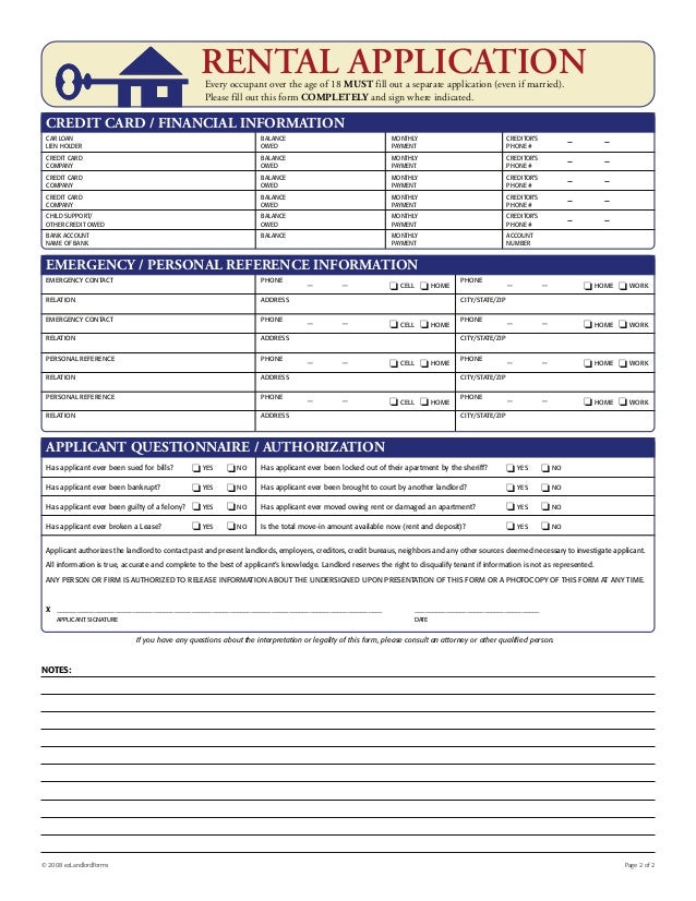 rental application rental application rental application rental application