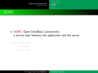 Database Systems - Application Development | PDF