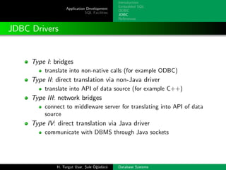 Database Systems - Application Development | PDF