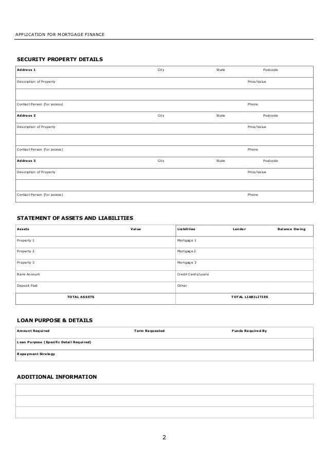 credit application for a business account