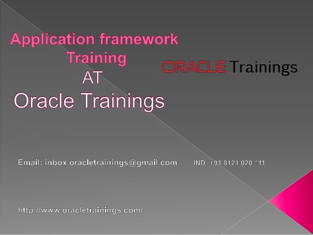 oracle application framework Oracle application framework (oaf) is an architecture for creating web based front end pages and j2ee type of applications within the oracle ebs erp platform. oracle application framework Oracle application framework (oaf) is an architecture for creating web based front end pages and j2ee type of applications within the oracle ebs erp platform.