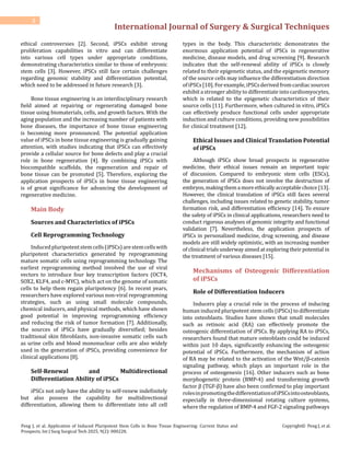 Application of Induced Pluripotent Stem Cells in Bone Tissue ...