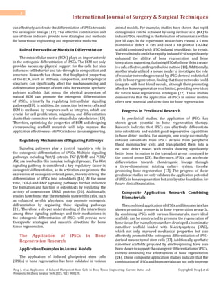 Application of Induced Pluripotent Stem Cells in Bone Tissue ...