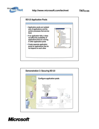 Computer Application Pool Isolation Implementing Application Security | PDF