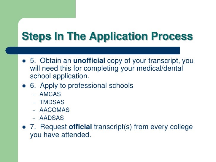 application letters information tmdsas recommendation letter