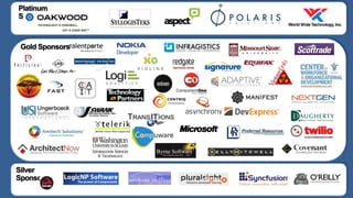 Platinum
Sponsors

Gold Sponsors

Silver
Sponsors

 