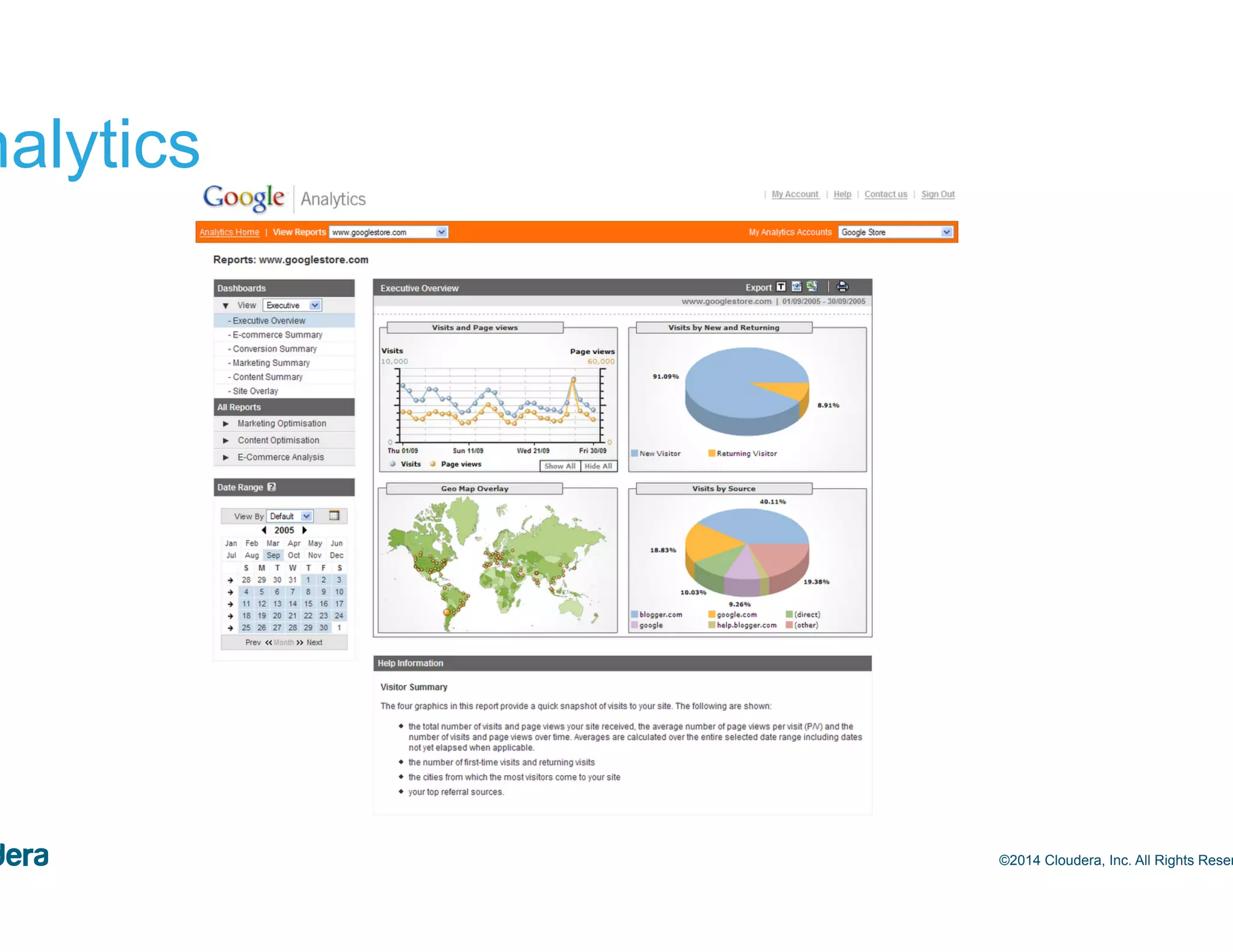 5 Analytics ©2014 Cloudera, Inc. All Rights Reserved. 