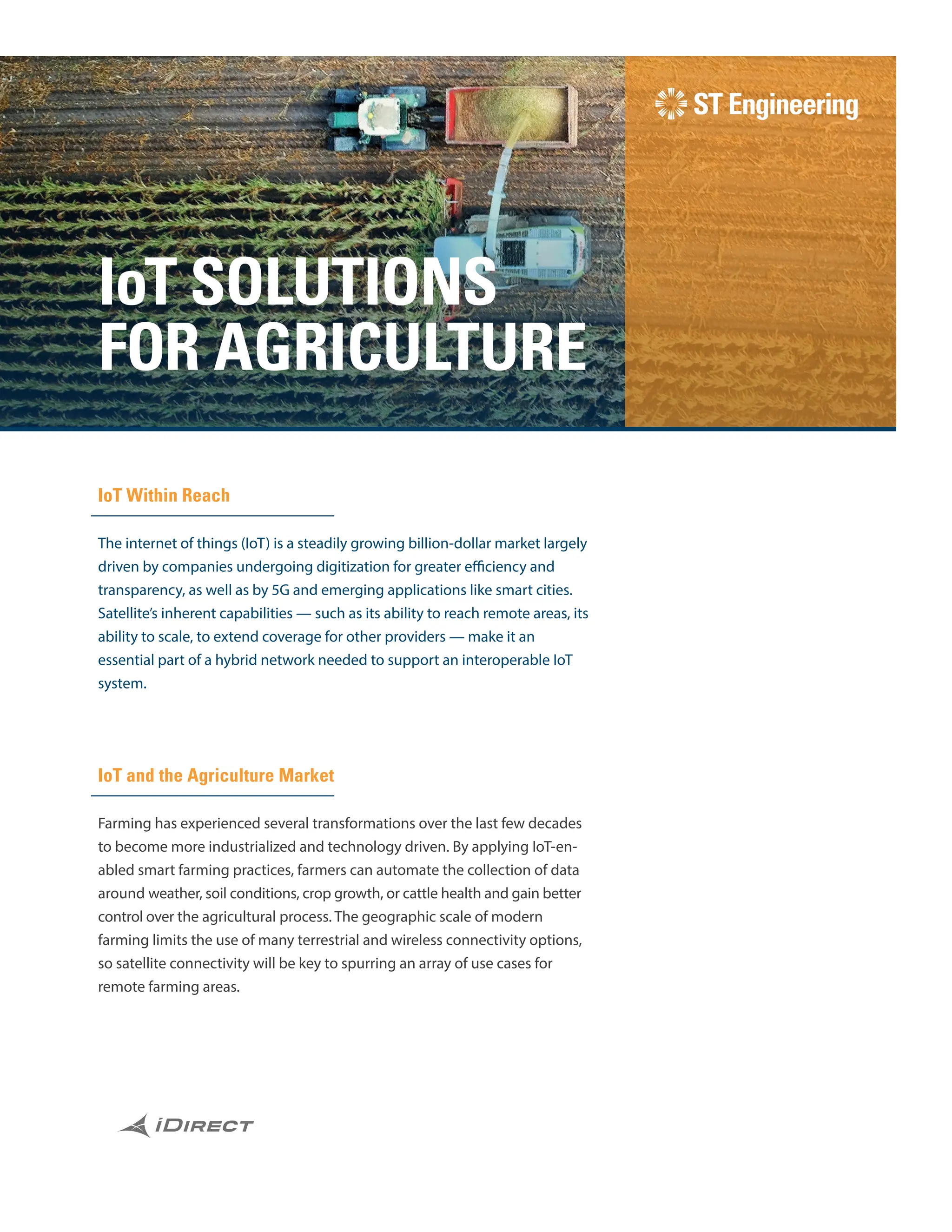 Iot Solutions For Agriculture