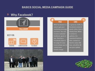 BASICS SOCIAL MEDIA CAMPAIGN GUIDE

➲   Why Facebook?
 