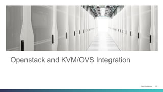 Cisco Confidential 153
Openstack and KVM/OVS Integration
 
