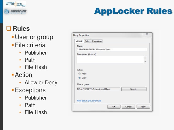 applocker windows 7 applocker windows 7