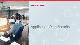 Application Data Security
 