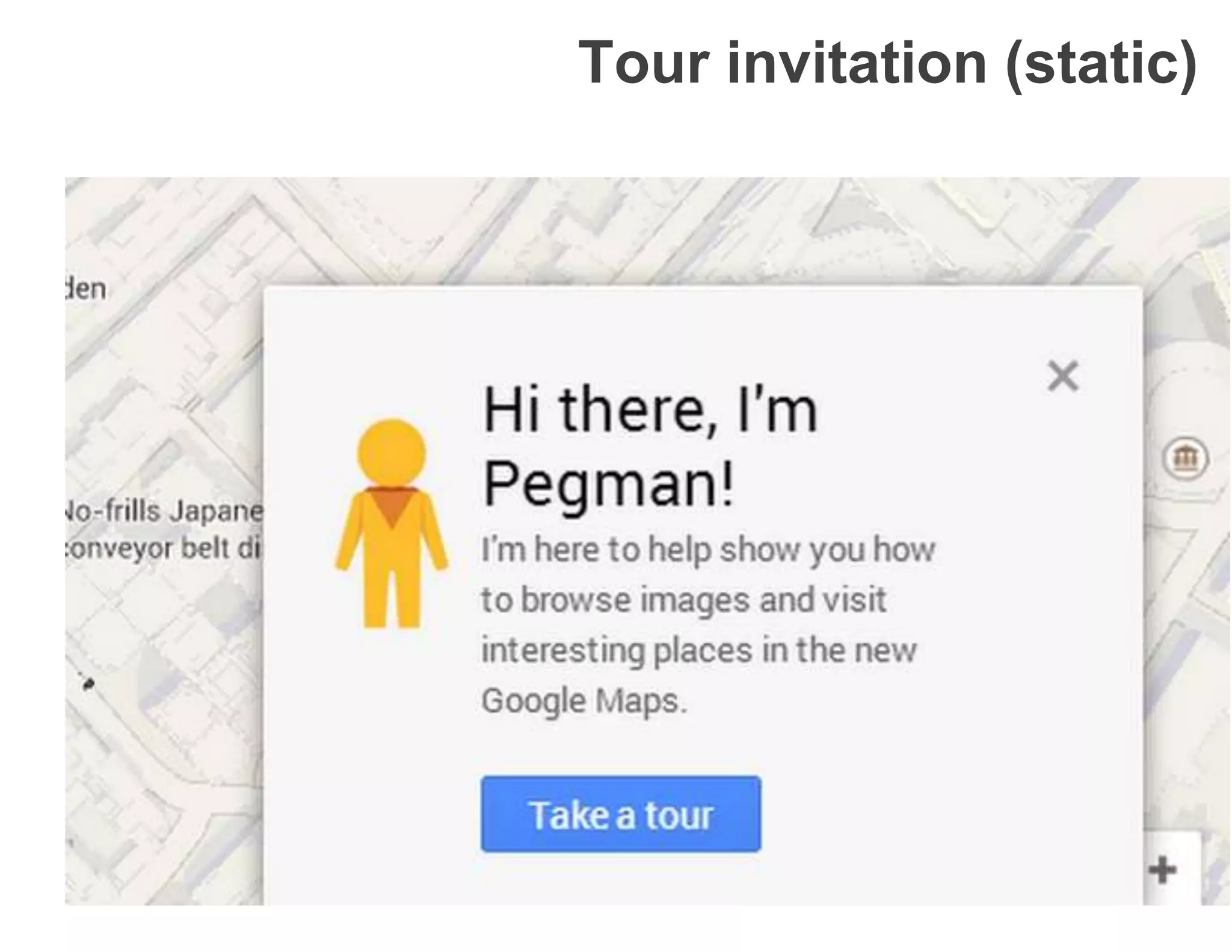 Tour invitation (static)
 