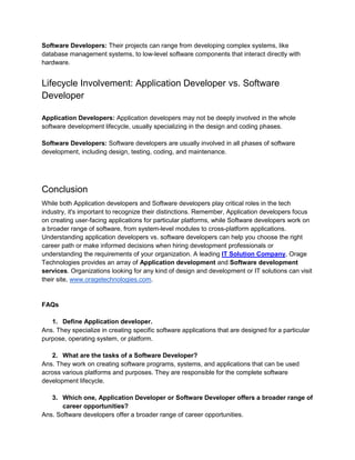 Application Developer vs Software Developer_ Understanding the ...