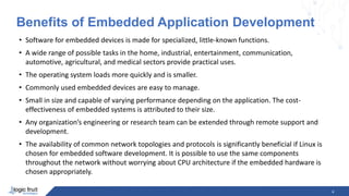 Application Development for the Embedded Systems | PPTX