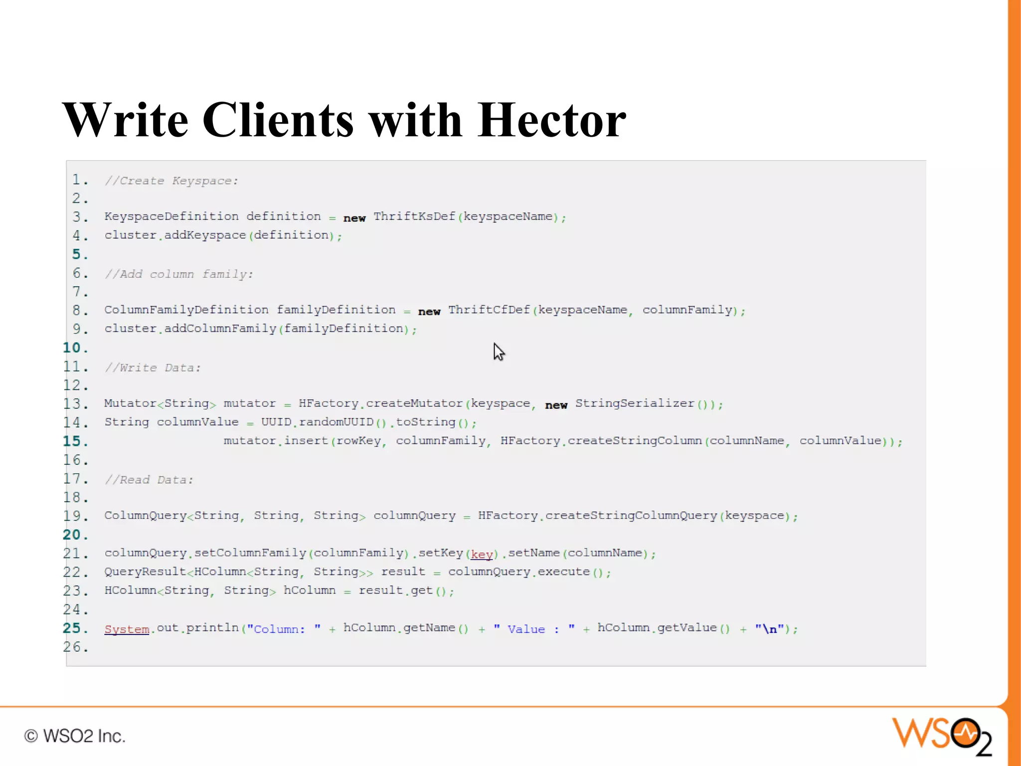 Write Clients with Hector
 