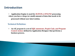 Application engine | PPTX