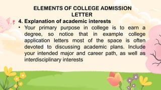 APPLICATION FOR COLLEGE ADMISSION .pptx