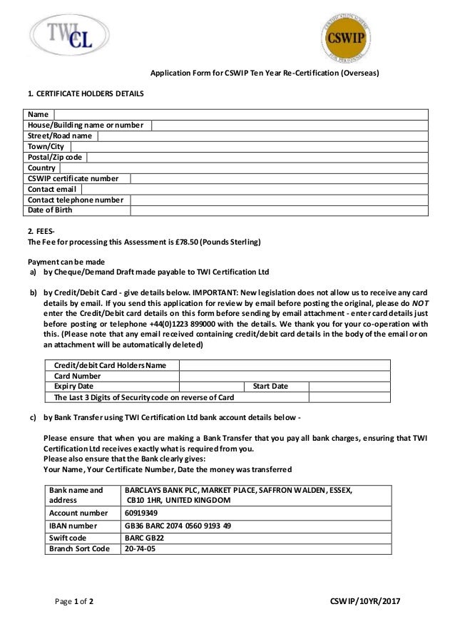 salary slip uses Applicationformforcswip10yearre